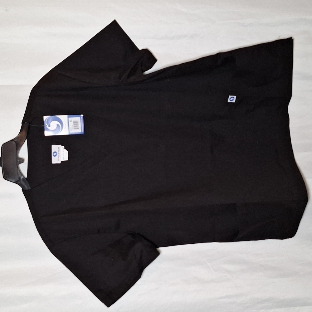 Im The Daddy Navy Blue Spectrum Scrub Shirt M